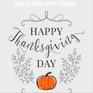 THANKSGIVING DAY SALE